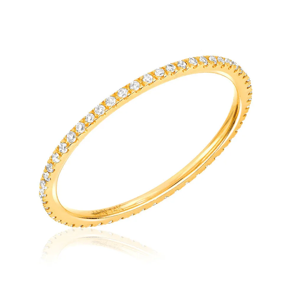 Thin Diamond Eternity Band
