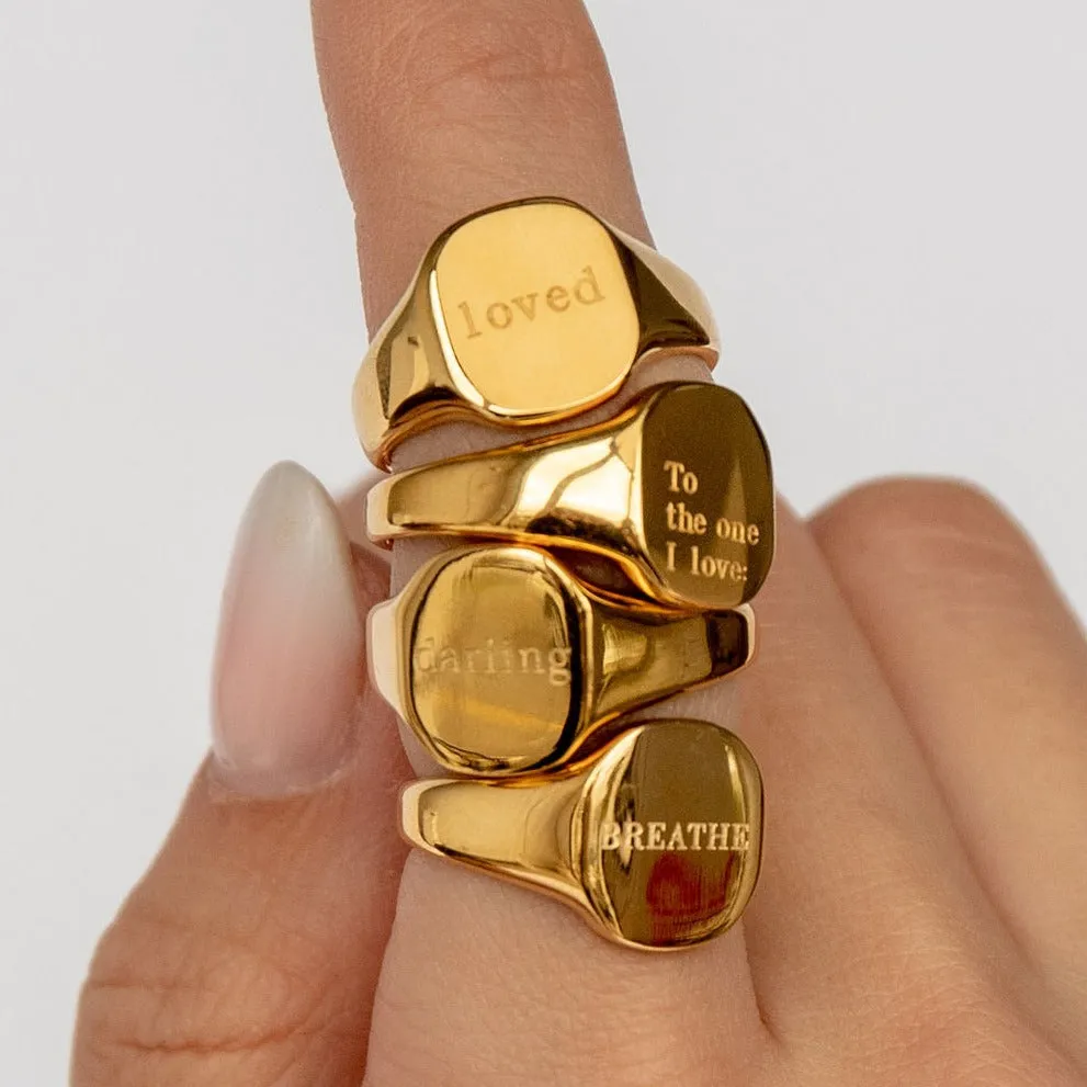 To The One I Love Ring