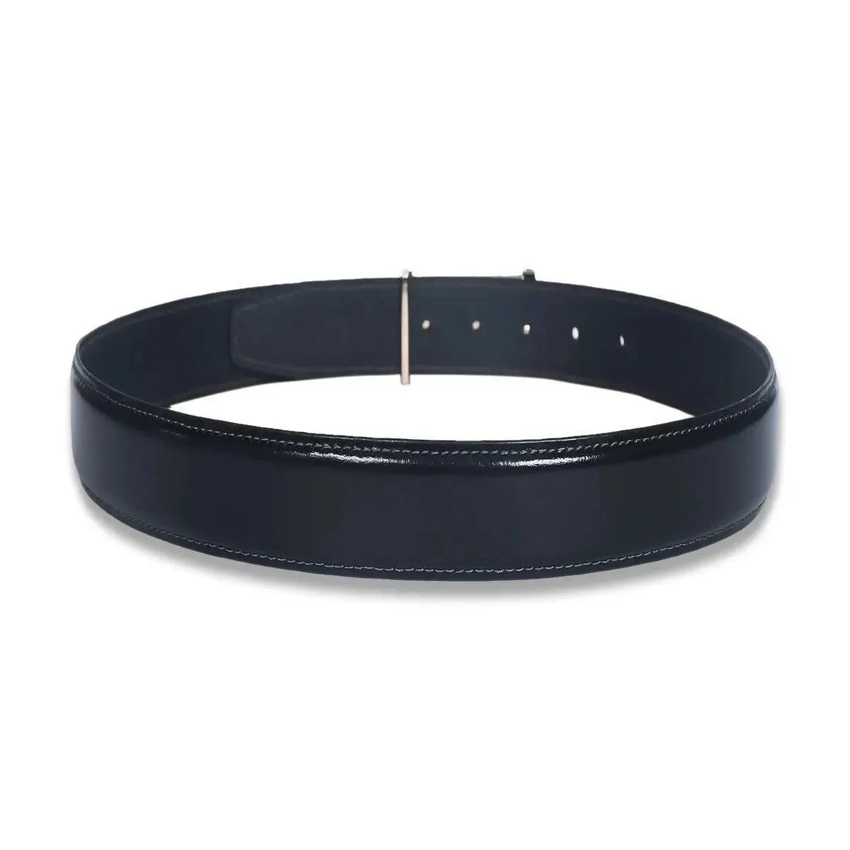 Top Notch Leather Belt for Men - Colour Black (SKU TP0032)