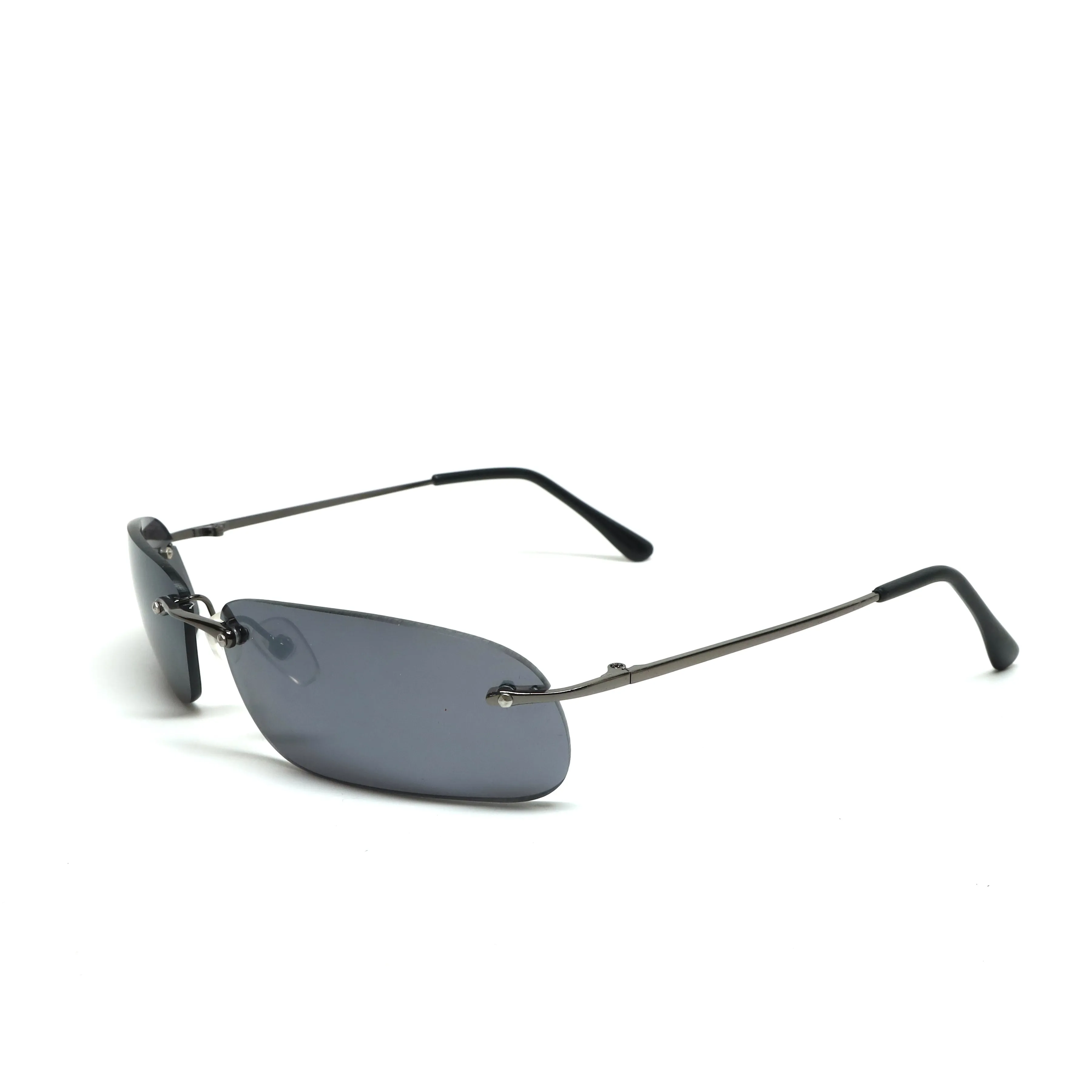 True Vintage Late 90s Enter The Matrix Sunglasses - Black