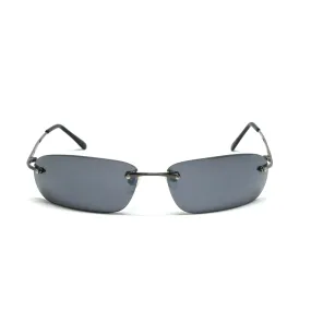 True Vintage Late 90s Enter The Matrix Sunglasses - Black