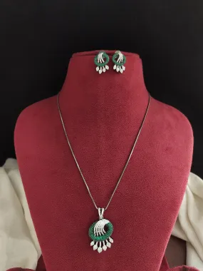 Unveiling Victorian Grandeur: Stunning Design Victorian Diamond Zircon Chain Set