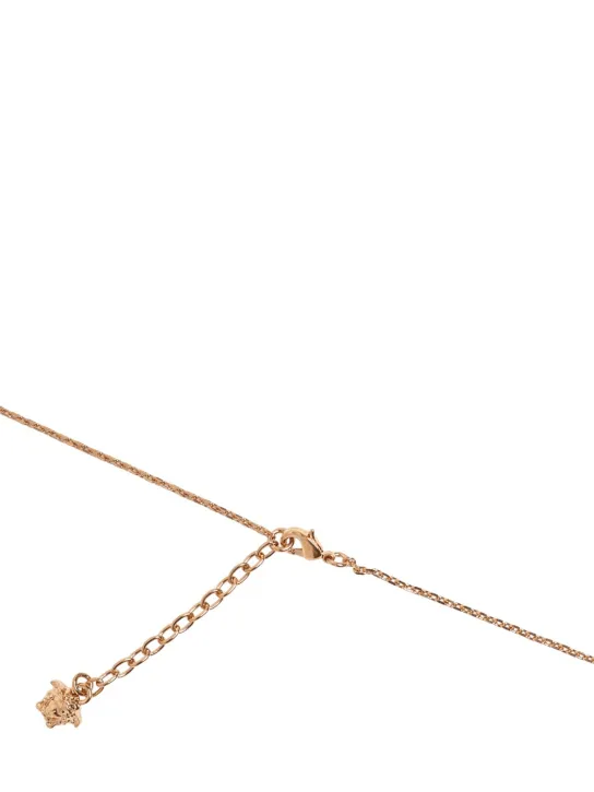 Versace   Medusa squared charm necklace 