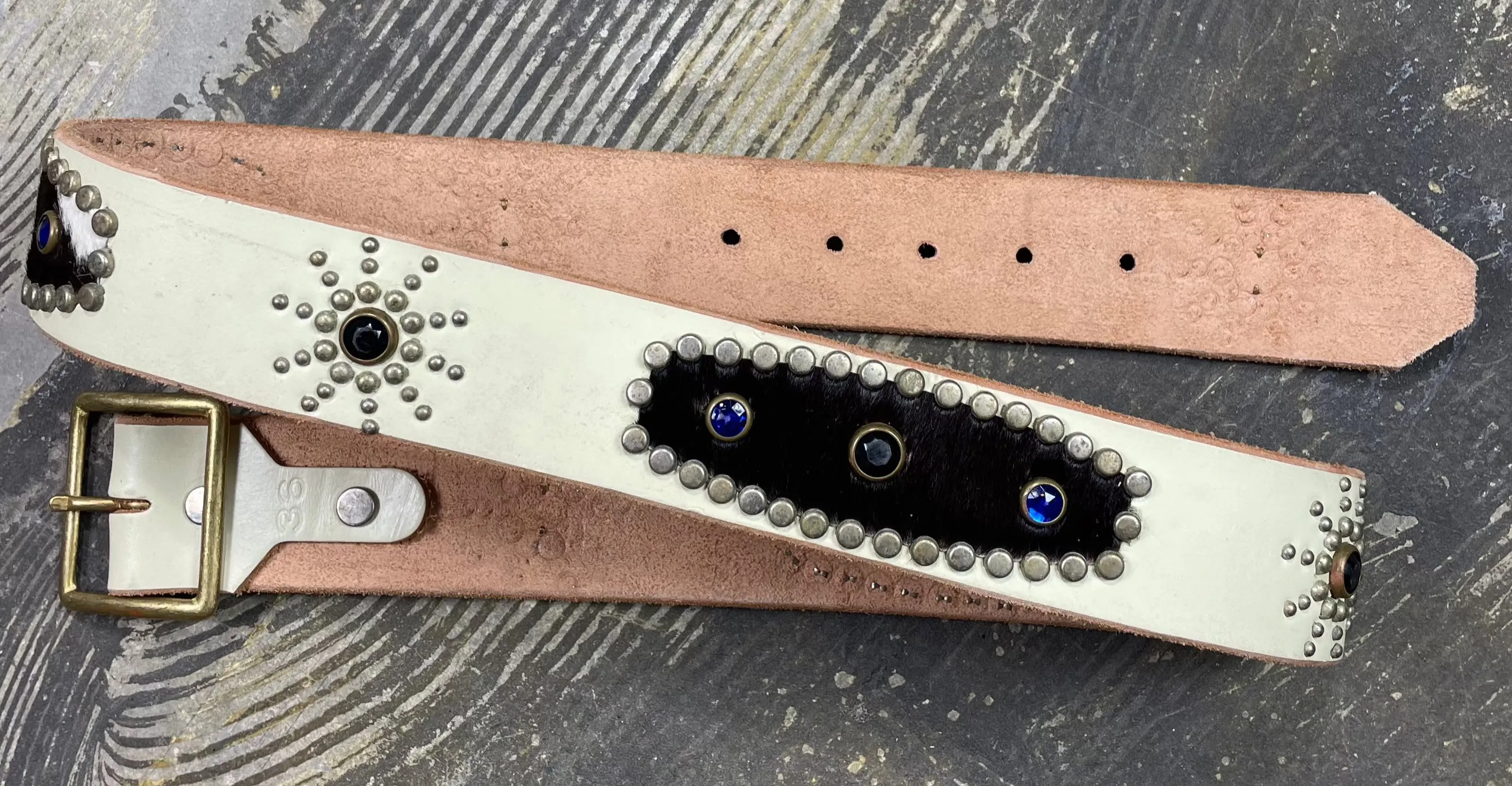 Vintage Custom Studded Belt (JYJ-01)