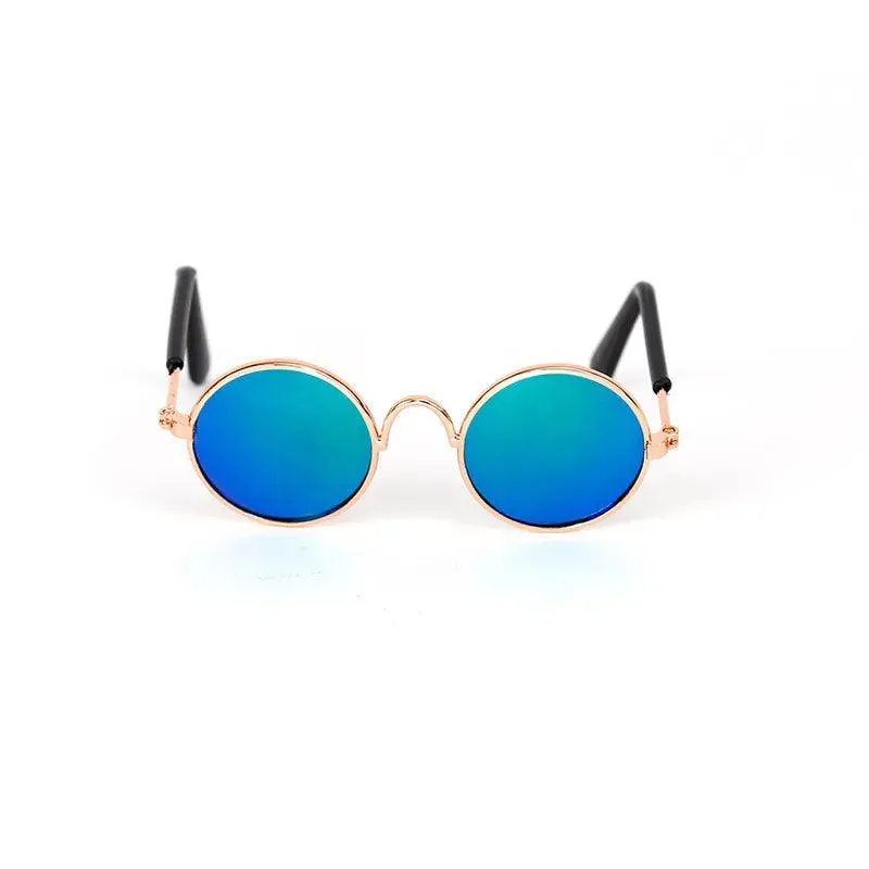 Vintage Round Pet Sunglasses