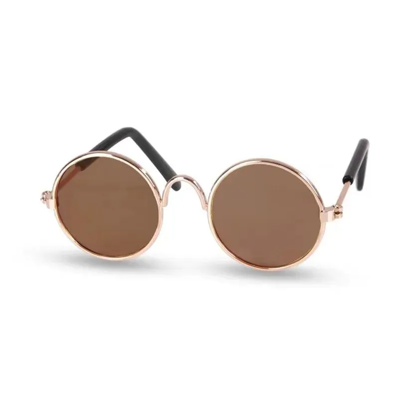 Vintage Round Pet Sunglasses