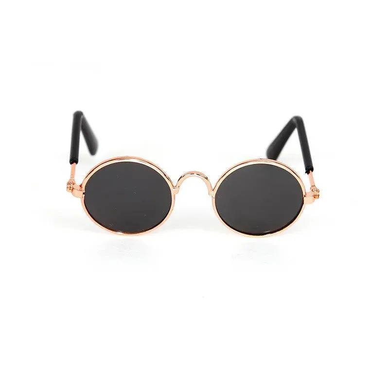 Vintage Round Pet Sunglasses