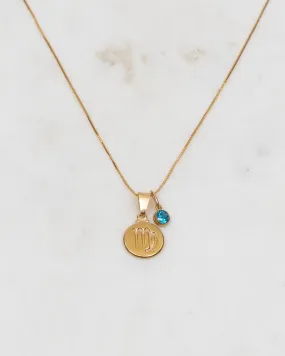 Virgo Zodiac Necklace