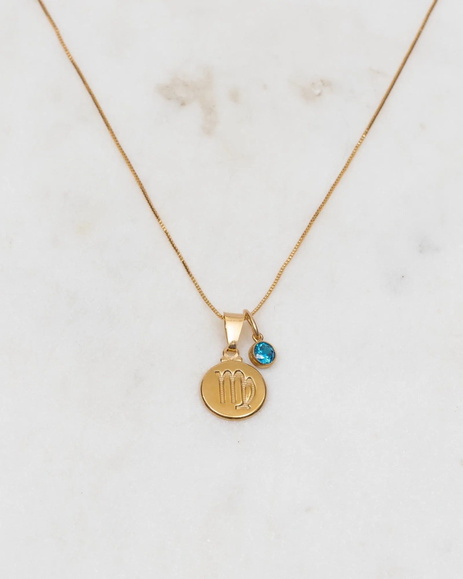 Virgo Zodiac Necklace