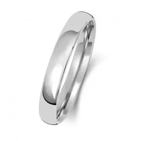 Wedding Band 18K Slight Court 3mm-1.4 Wedding  Ring WQ113WM/I