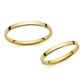 Wedding Band Set (Promise Rings) 387