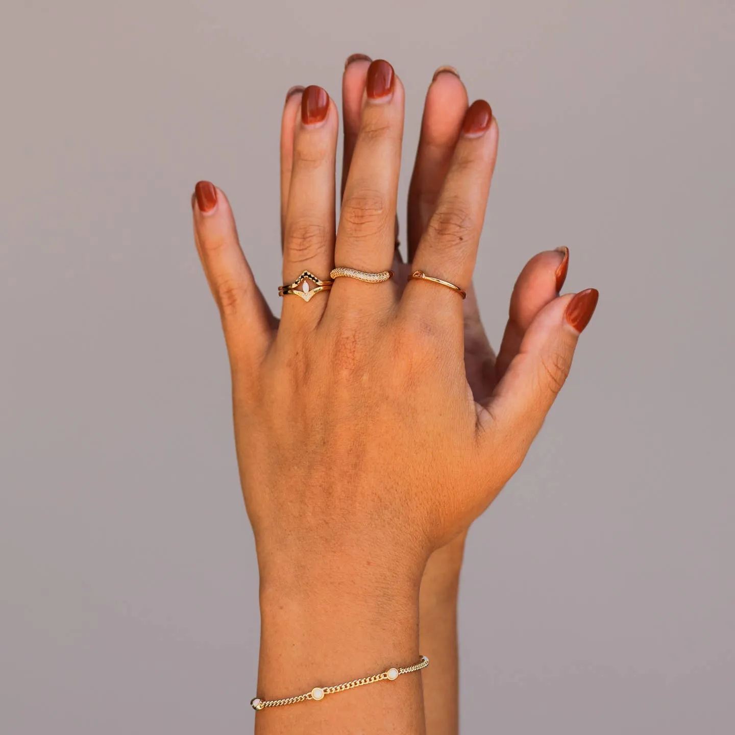 White Opal Gemstone Bracelet