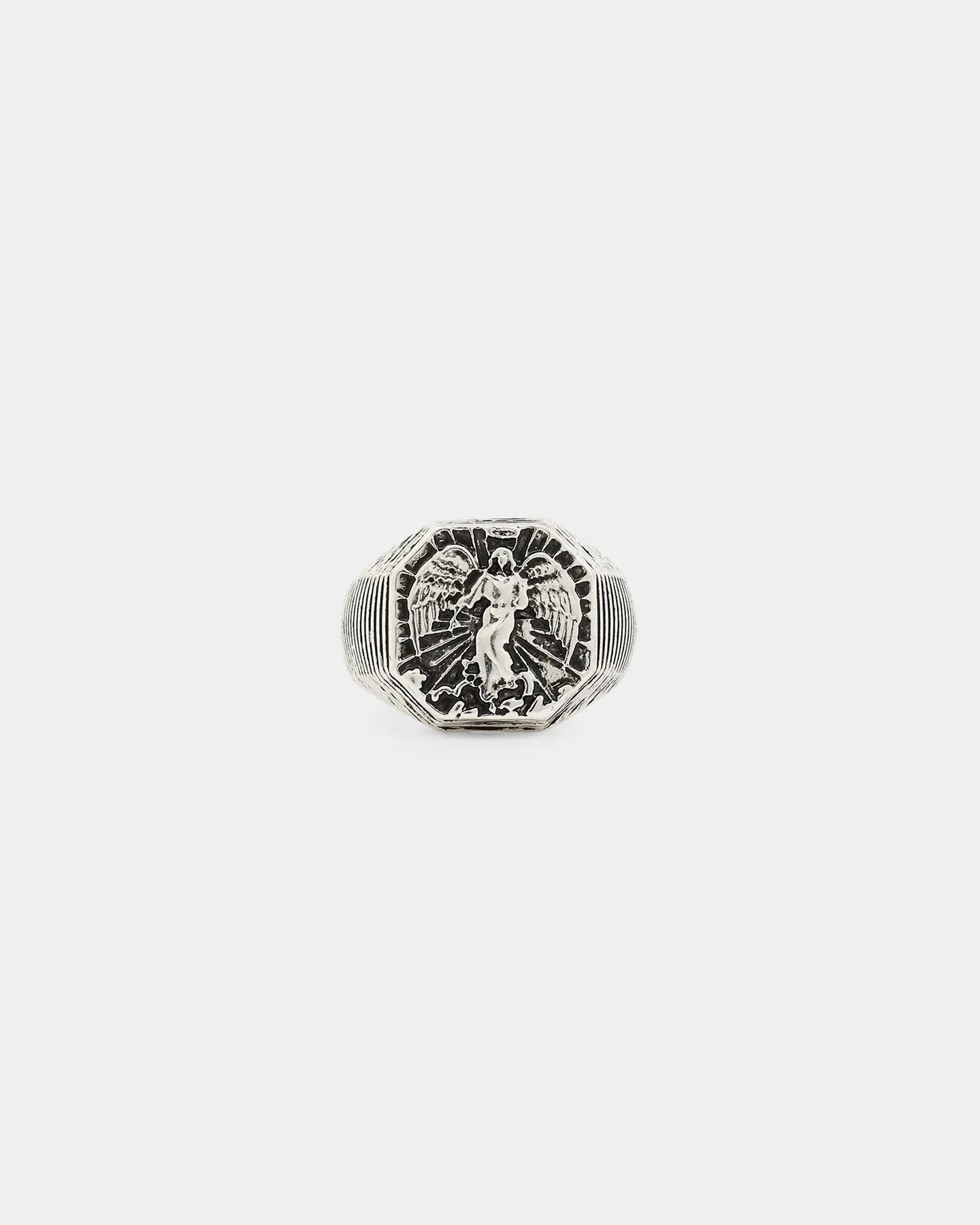 Wild For The Weekend Arkangel Ring (Large) Silver