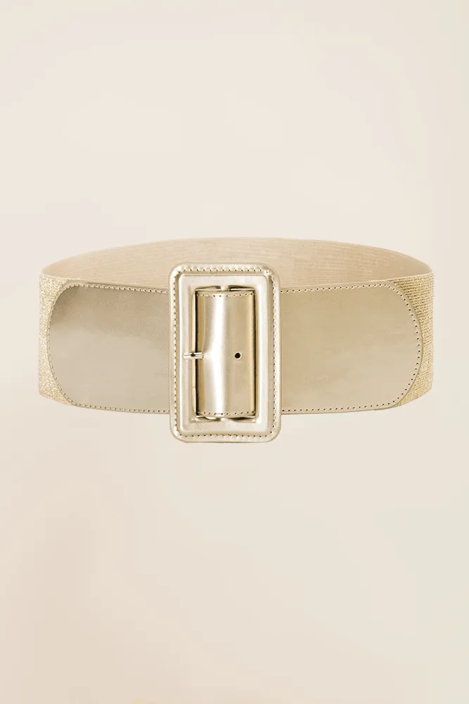 Women Elastic Stretchy Retro Wide Waist Cinch Belts S-XXXXL