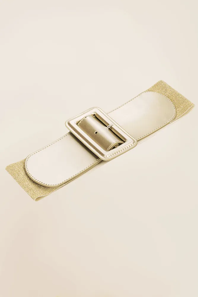 Women Elastic Stretchy Retro Wide Waist Cinch Belts S-XXXXL