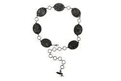 Women's Angel Ranch Western Black Belt
