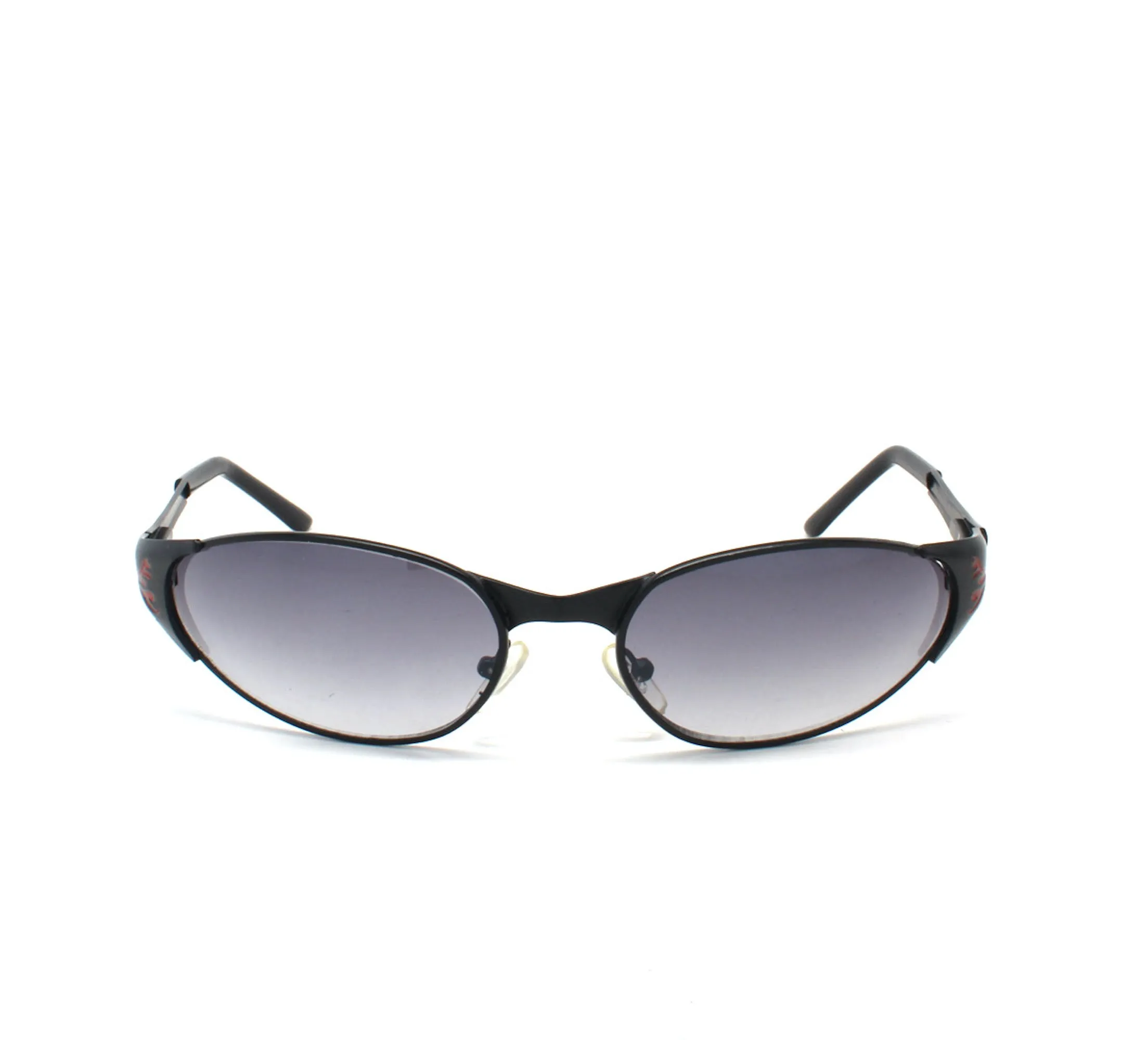 X-Static 1999 Flame Oval Style Sunglasses - Black