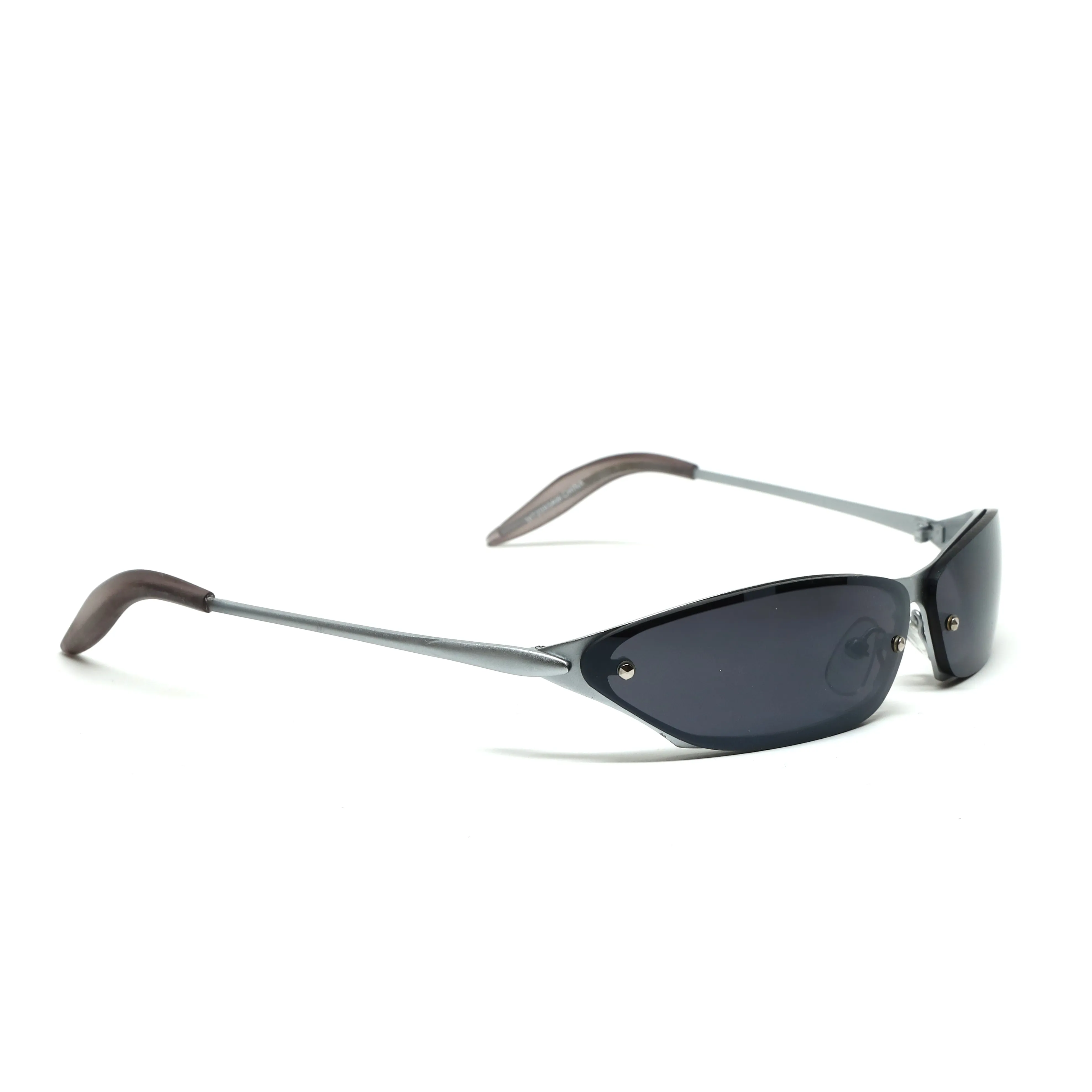 X-Static 2000 Narrow Wraparound Style Sunglasses - Silver