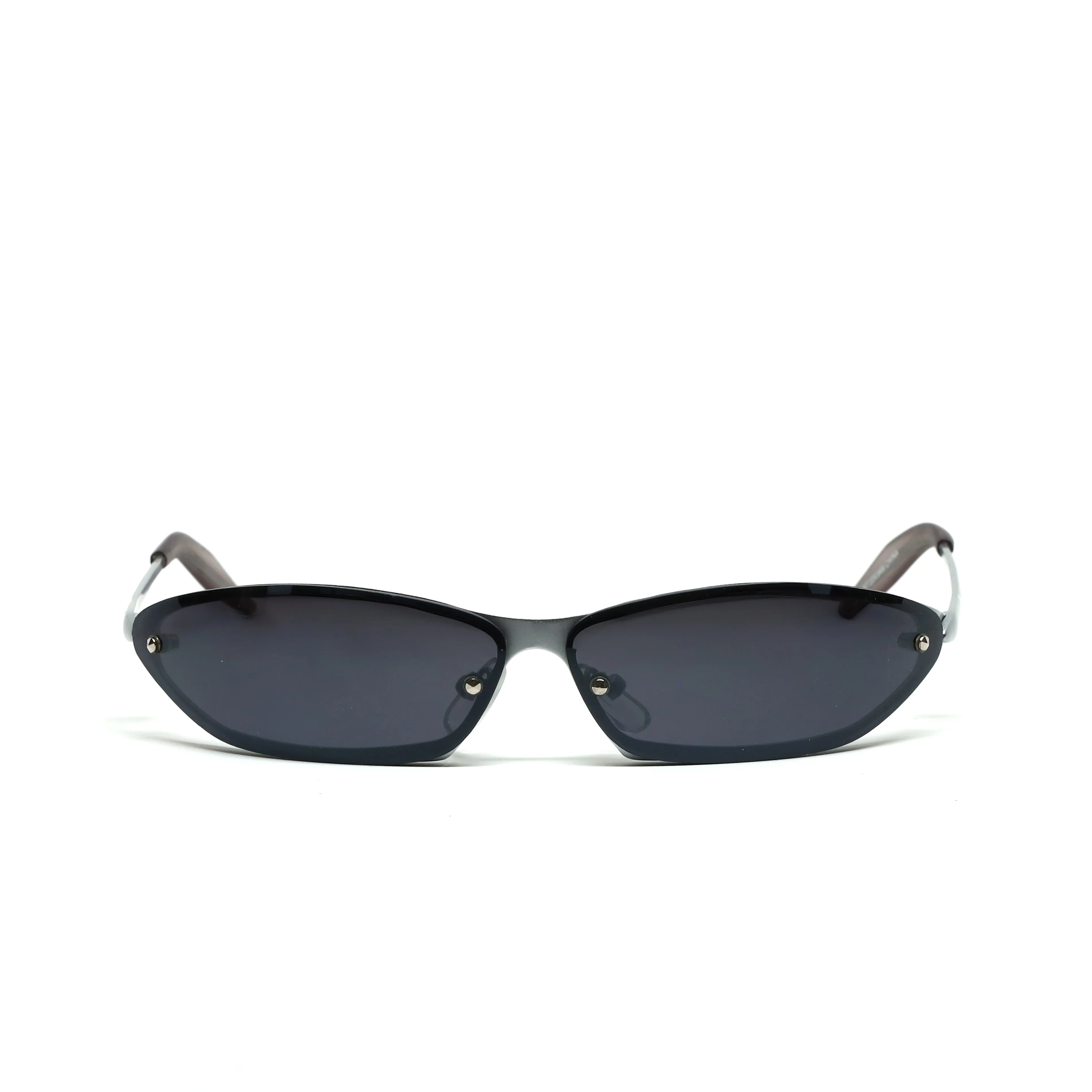 X-Static 2000 Narrow Wraparound Style Sunglasses - Silver