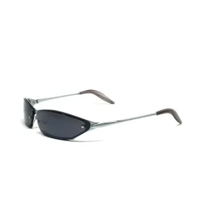 X-Static 2000 Narrow Wraparound Style Sunglasses - Silver